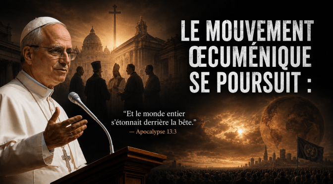 Le mouvement œcuménique se poursuit : le pape Léon XIV et le chemin vers l’Apocalypse 13